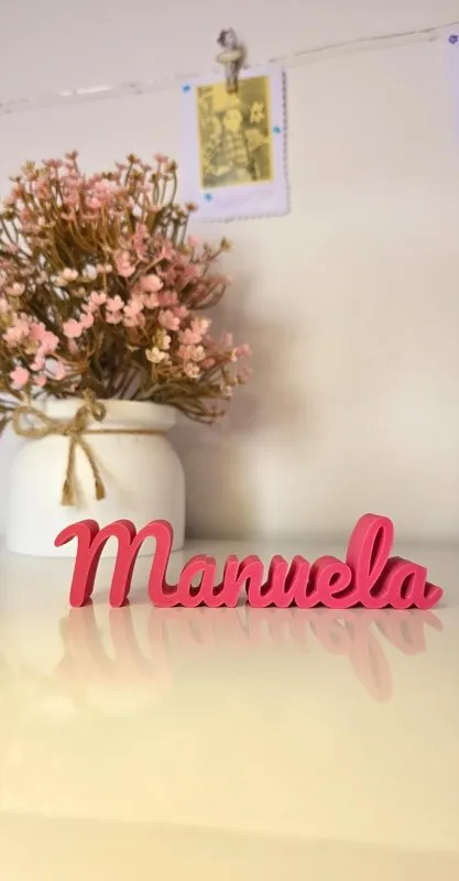 Letreiro 3D Cursivo  - Personalizado