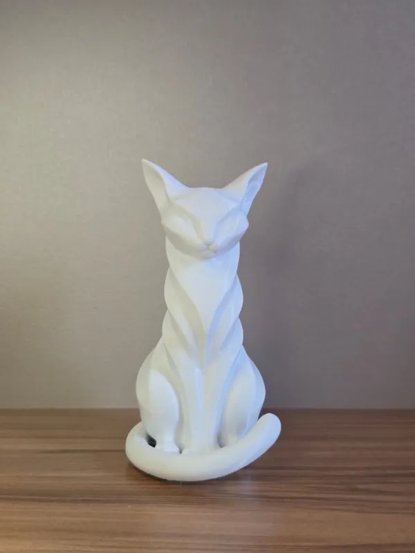 Escultura Gato Design Geométrico