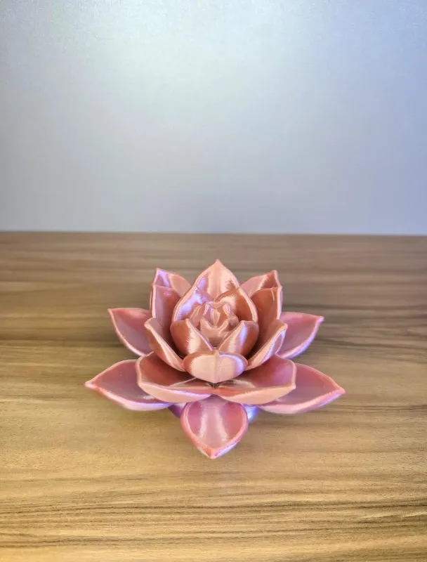 Flor de Lótus Decorativa – Impressão 3D