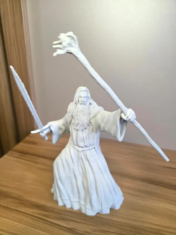 Estátua Colecionável Gandalf Lendário.