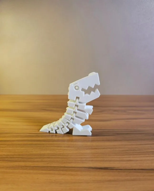 Dinossauro T-Rex Flexível Estilizado