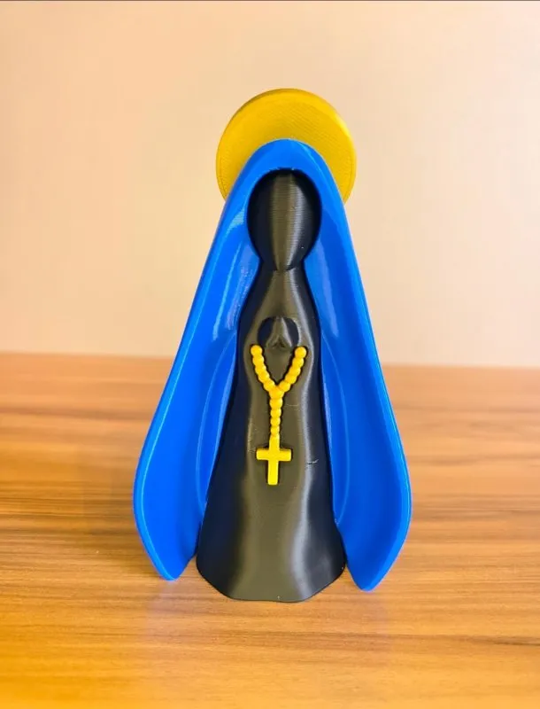 Imagem Nossa Senhora Aparecida – Design Minimalista | Peça Decorativa