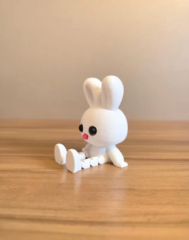 Boneco Coelho Decorativo Articulado – Impressão 3D