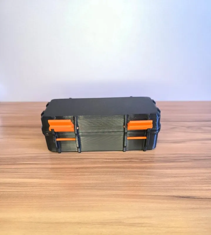 Case Organizador Compacto Estojo Porta Peças Multiuso Resistente para Mesa Oficina