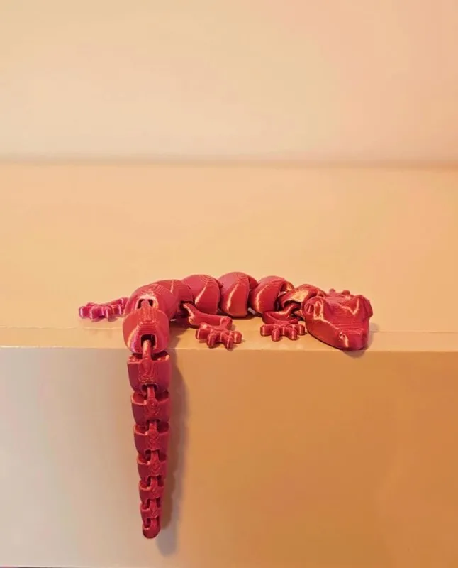 Lagarto Articulado Decorativo