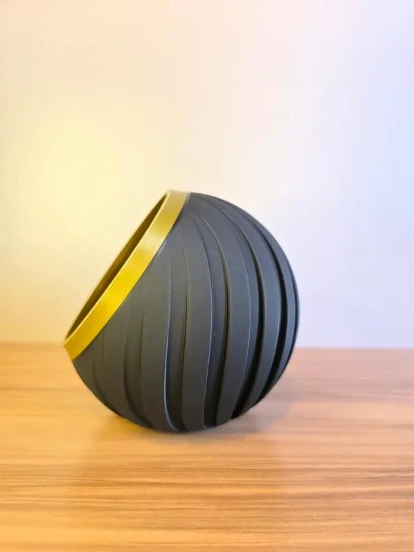 Vaso de Parede Decorativo Moderno em Impressão 3D para Plantas e Suculentas