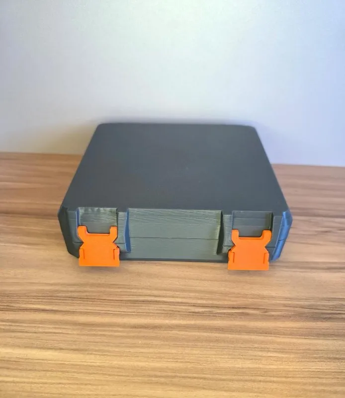 Caixa Organizadora 3D com Divisórias Estojo Porta Peças Multiuso Resistente Compacta