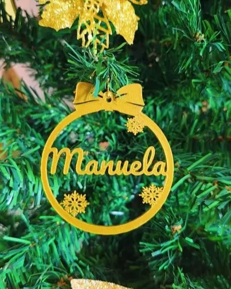 Enfeite Natalino Personalizado