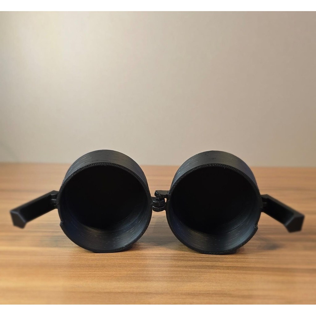 Quebrador de Ovos Prático com Suporte Duplo em Impressão 3D – Cozinha Fácil e Sem Sujeira
