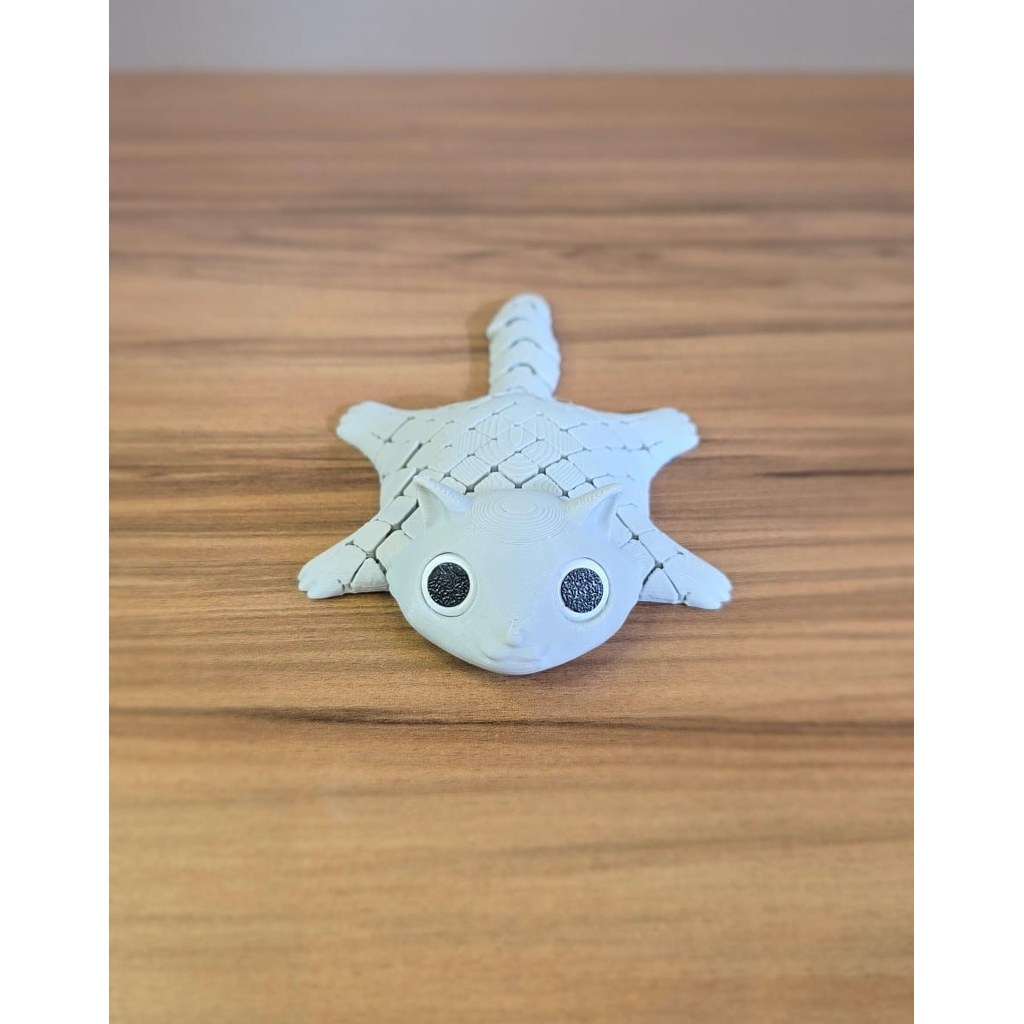Esquilo Voador Articulado Flexível Impressão 3D Fidget Toy Anti Stress Decoração Mesa