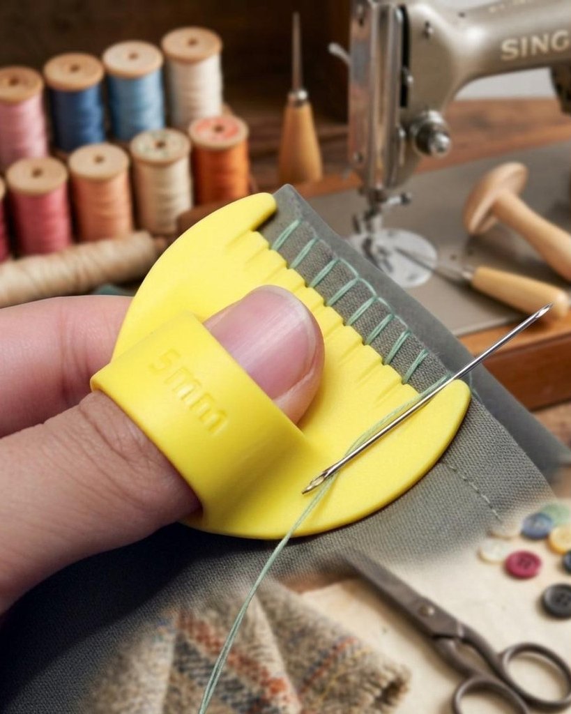 Kit 3 Peças Guia de Costura 3mm 4mm 5mm Auxiliar de Pontos