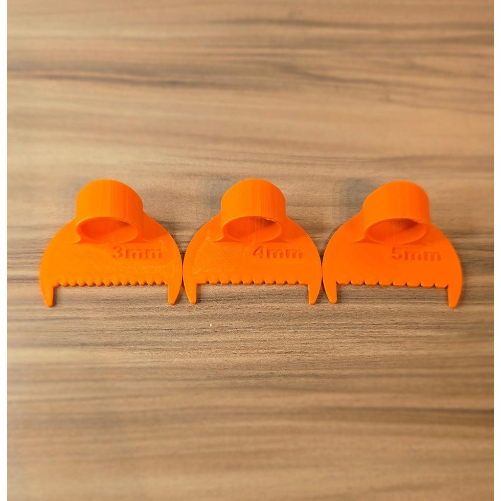 Kit Guia de Costura 3 Peças 3mm 4mm 5mm Auxiliar de Pontos para Máquina
