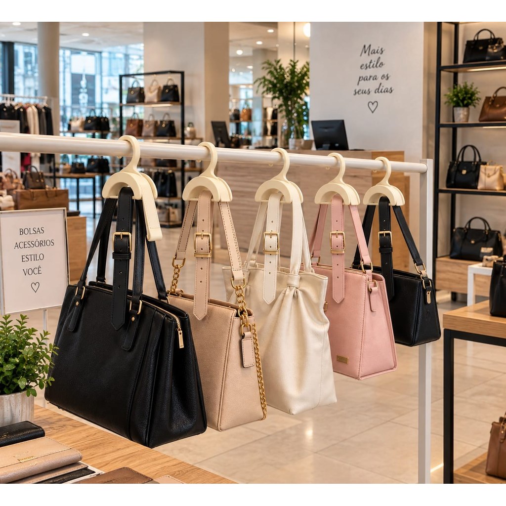Suporte para Bolsa com Gancho de Mesa Design Elegante e Resistente em Impressão 3D