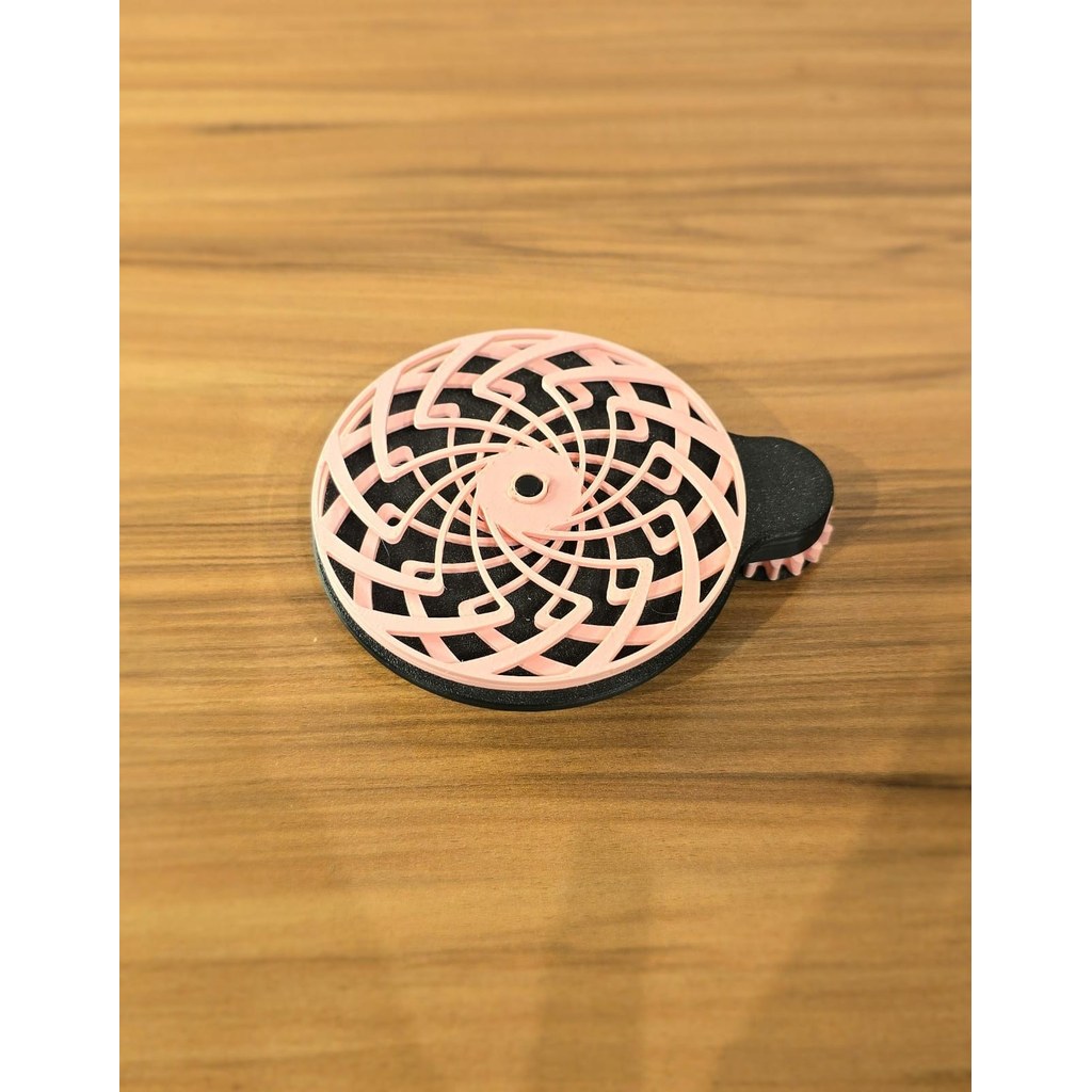 Brinquedo Giratório Fidget Spinner Design Moderno Impressão 3D Anti Estresse Ansiedade
