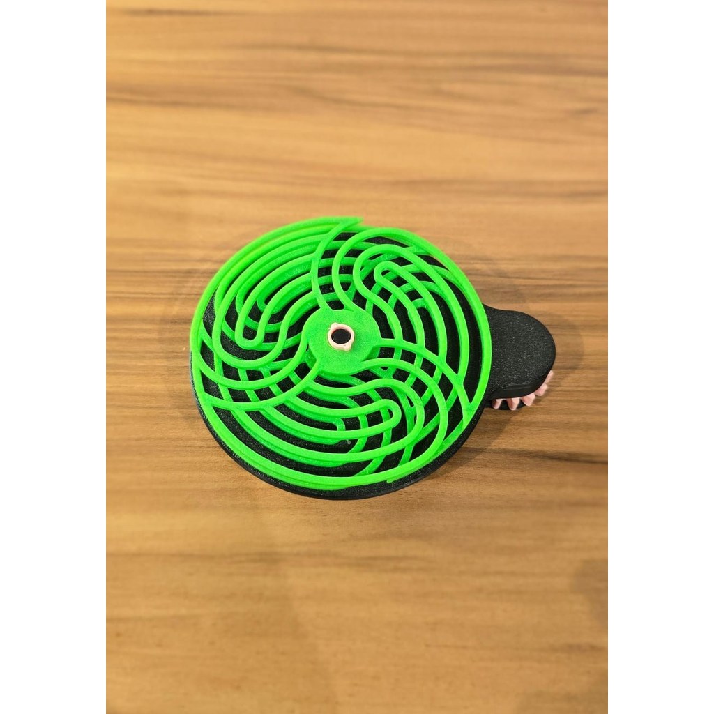 Brinquedo Giratório Fidget Spinner Design Moderno Impressão 3D Anti Estresse Ansiedade