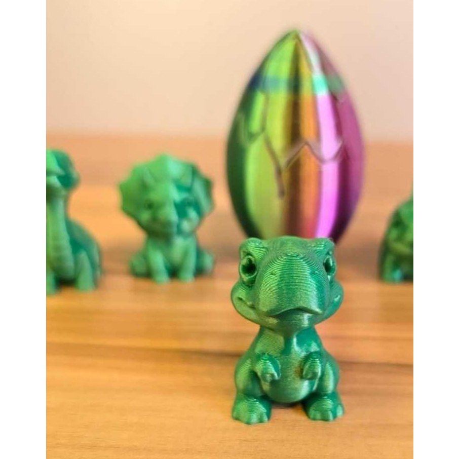 Kit com 40 Ovos de Dragões Surpresa 3D com Mini Dragões Colecionáveis