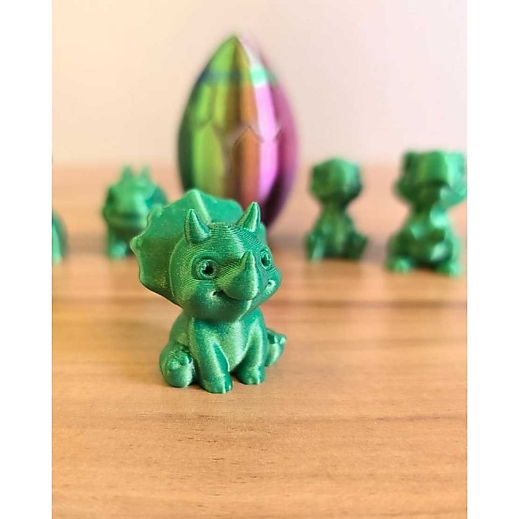 Kit com 40 Ovos de Dragões Surpresa 3D com Mini Dragões Colecionáveis