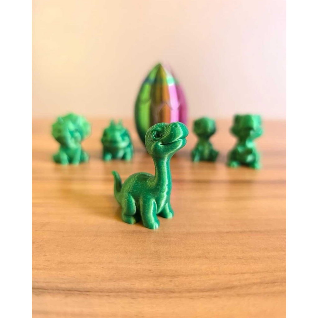 Kit com 40 Ovos de Dragões Surpresa 3D com Mini Dragões Colecionáveis