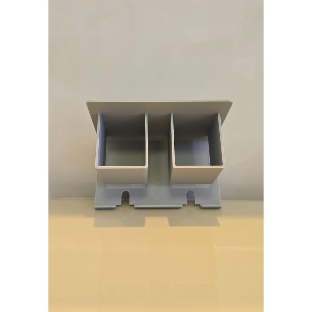Suporte de Parede para Escova e Pasta de Dente Organizador Banheiro Lavabo Moderno