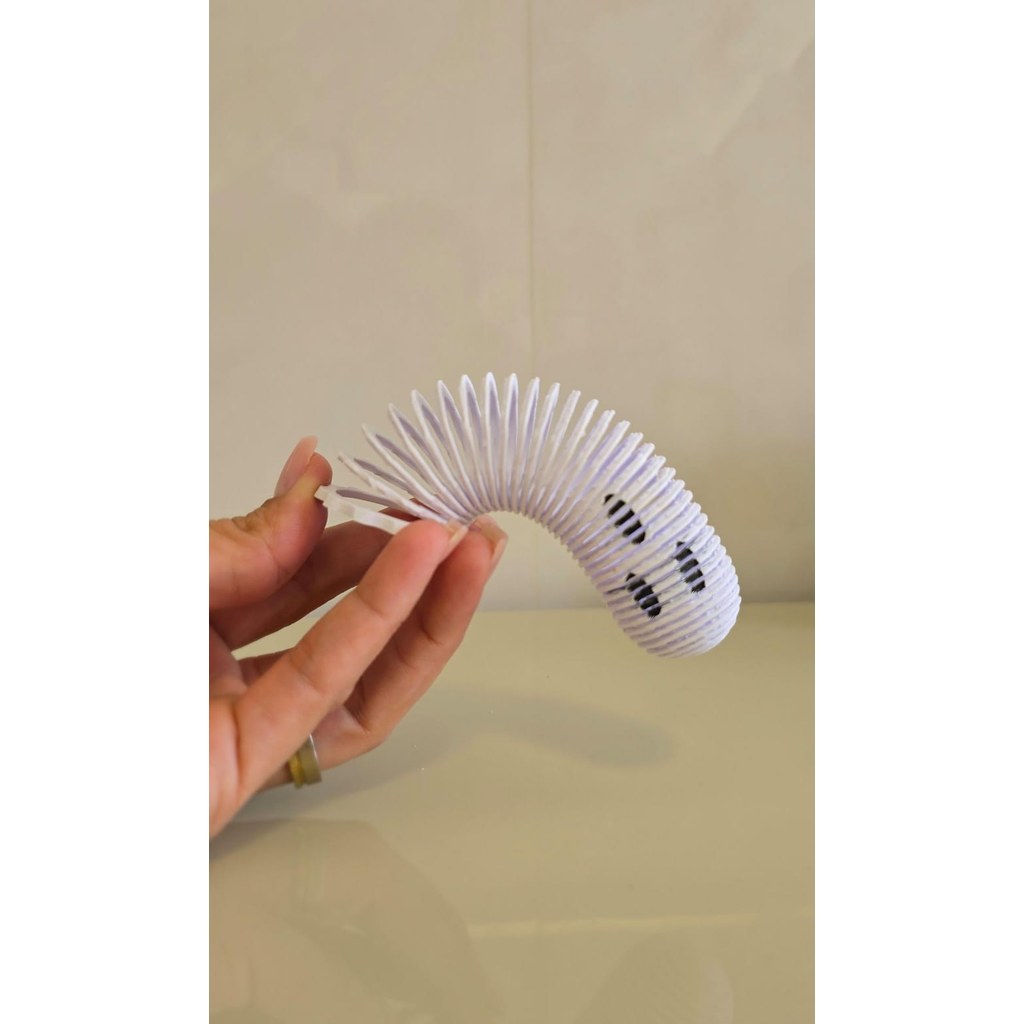 Fantasma Mola Articulado 3D Flexível Brinquedo Sensorial Fidget Decoração Halloween Antiestresse