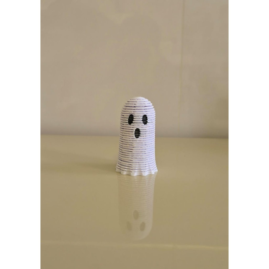 Fantasma Mola Articulado 3D Flexível Brinquedo Sensorial Fidget Decoração Halloween Antiestresse