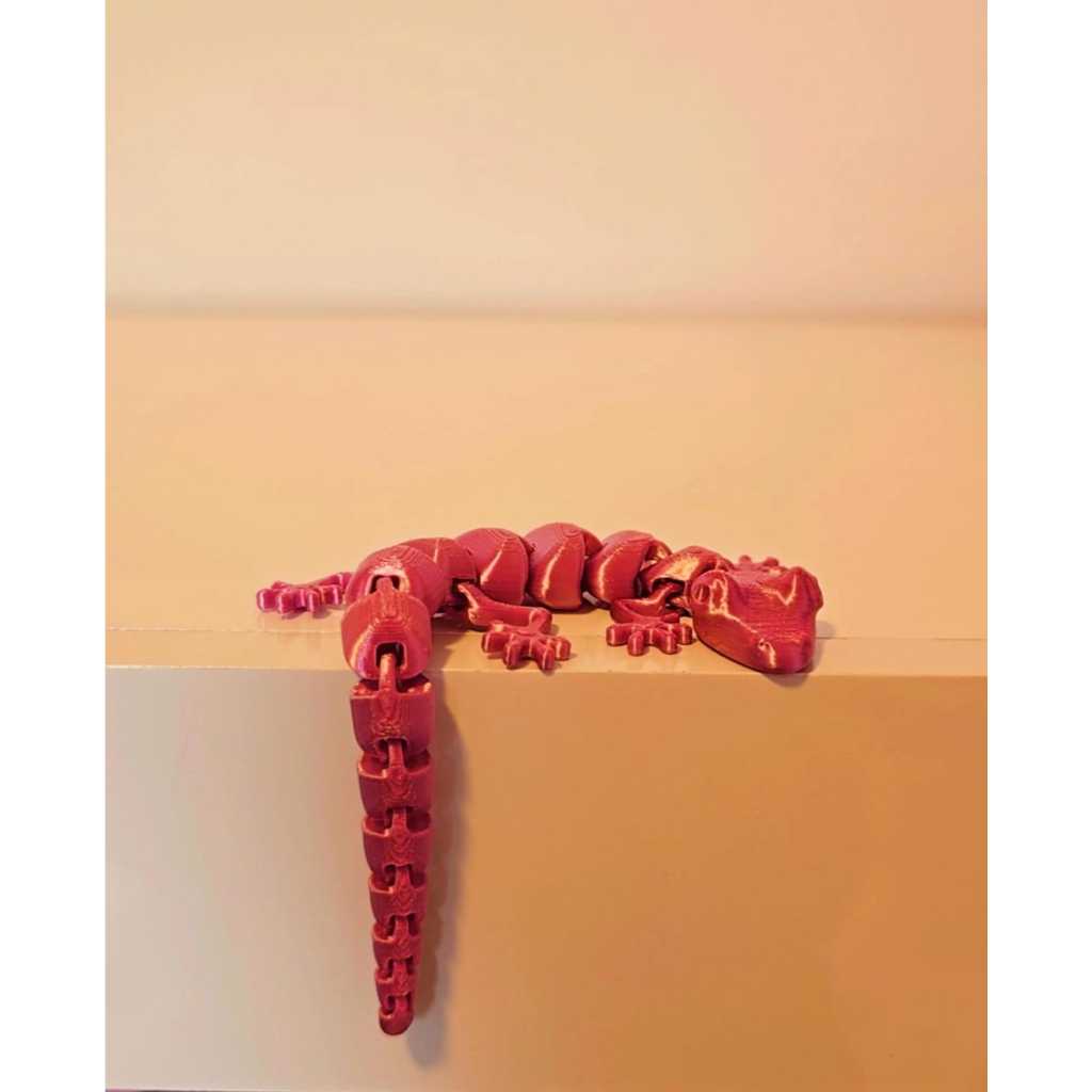 Lagarto Articulado Decorativo
