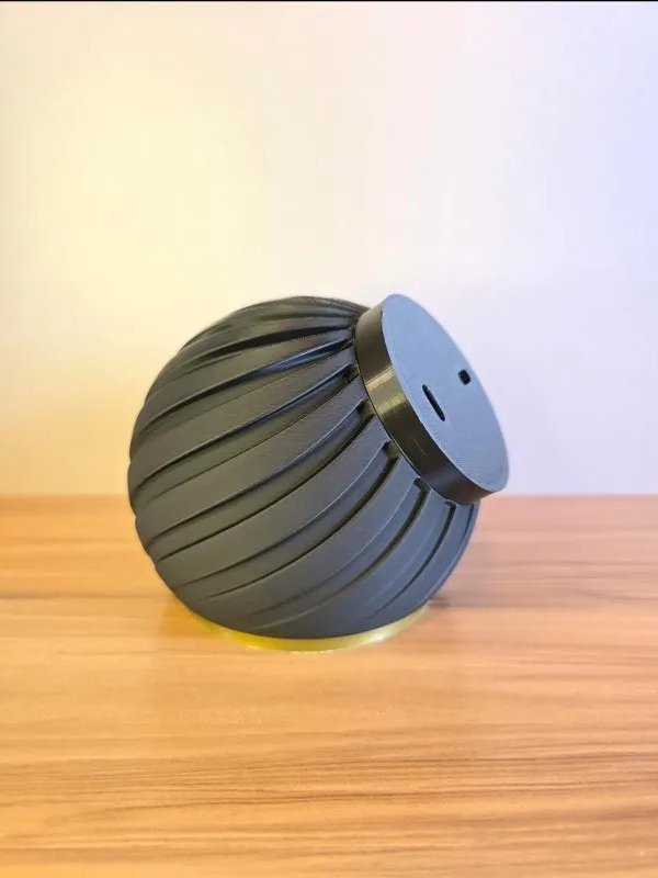 Vaso de Parede Decorativo Moderno em Impressão 3D para Plantas e Suculentas