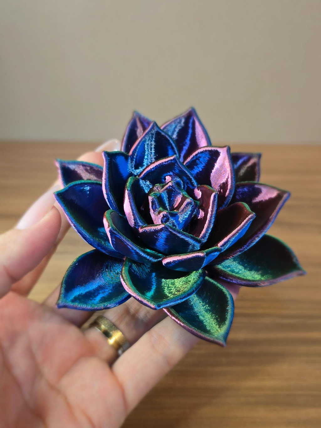 Flor de Lótus Decorativa – Impressão 3D