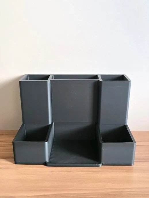 Organizador de Mesa Multifuncional em Impressão 3D para Escritório Home Office
