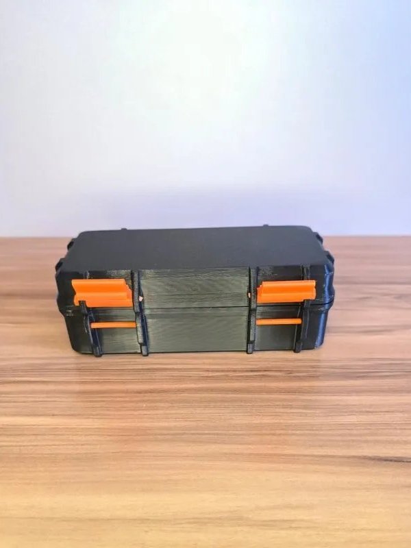 Case Organizador Compacto Estojo Porta Peças Multiuso Resistente para Mesa Oficina