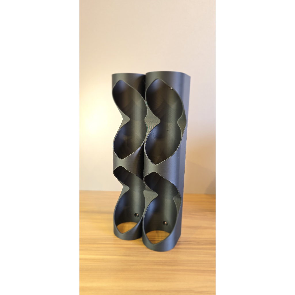 Suporte Porta-Rolos para Cozinha – 1 Unidade com 2 Espaços | Impressão 3D | Organização Prática e Funcional