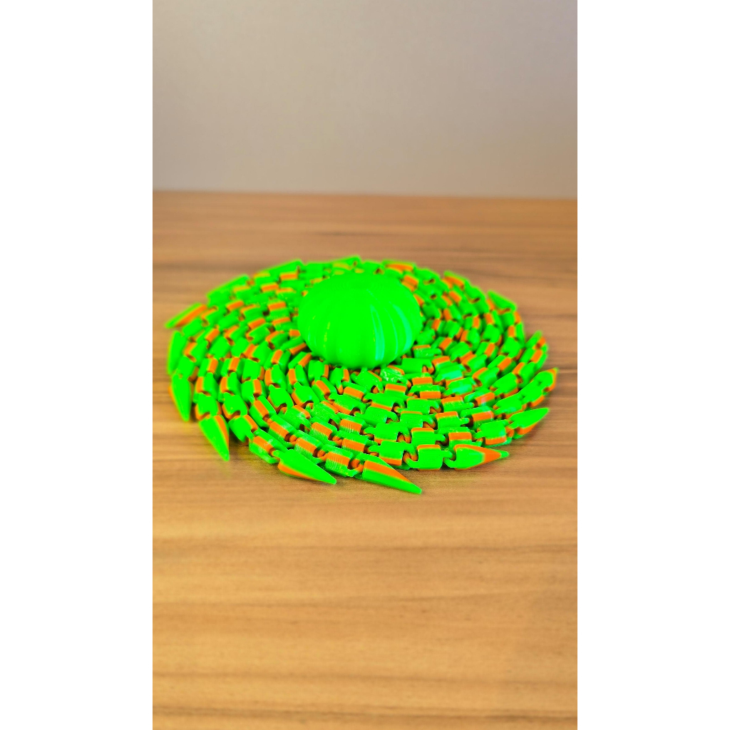 Água-Viva Articulada Flexível em Impressão 3D Sensorial Decorativa