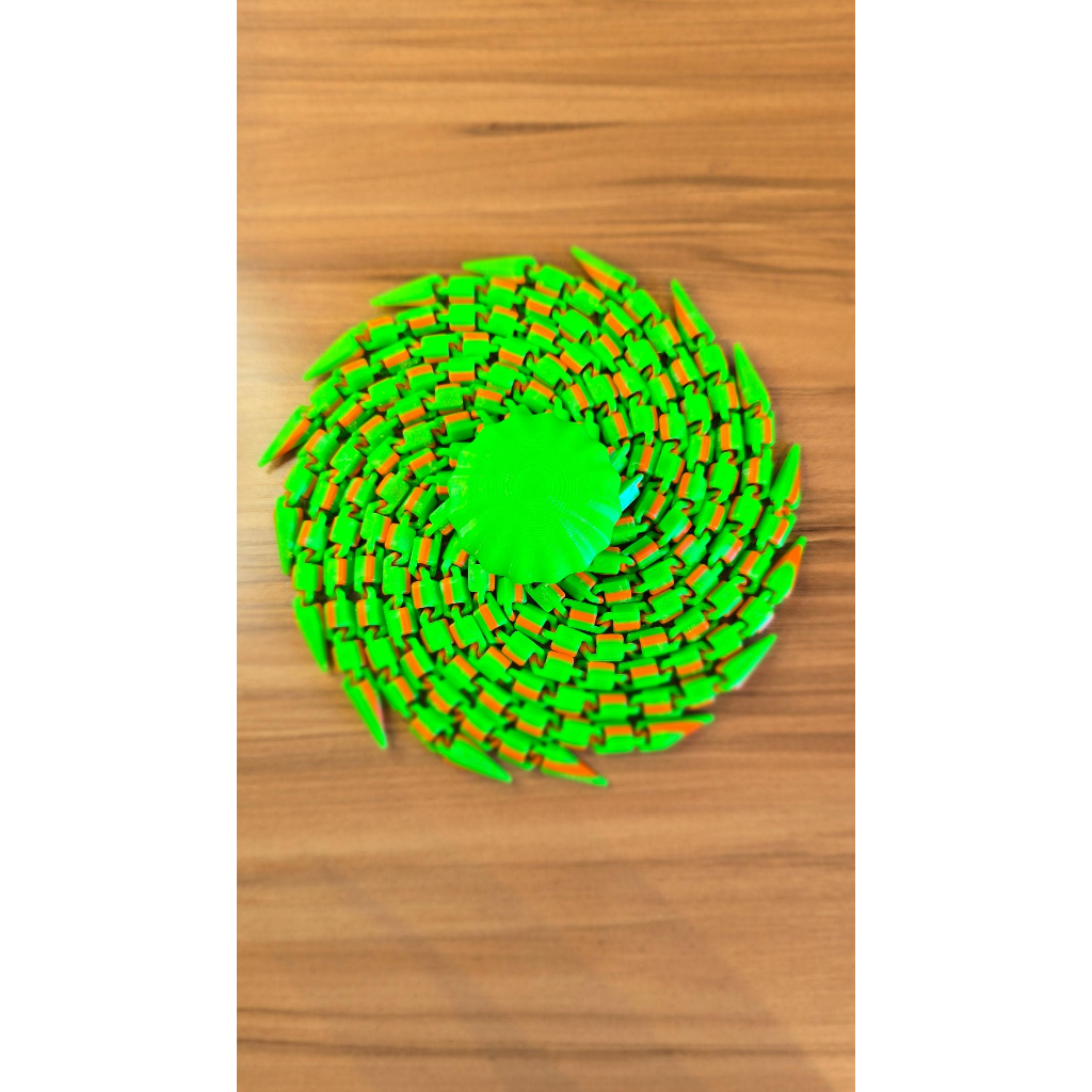 Água-Viva Articulada Flexível em Impressão 3D Sensorial Decorativa