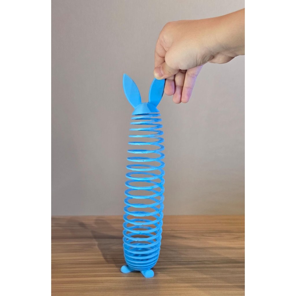Coelho Articulado 3D Flexível Fidget Decorativo Criativo para Mesa Presente