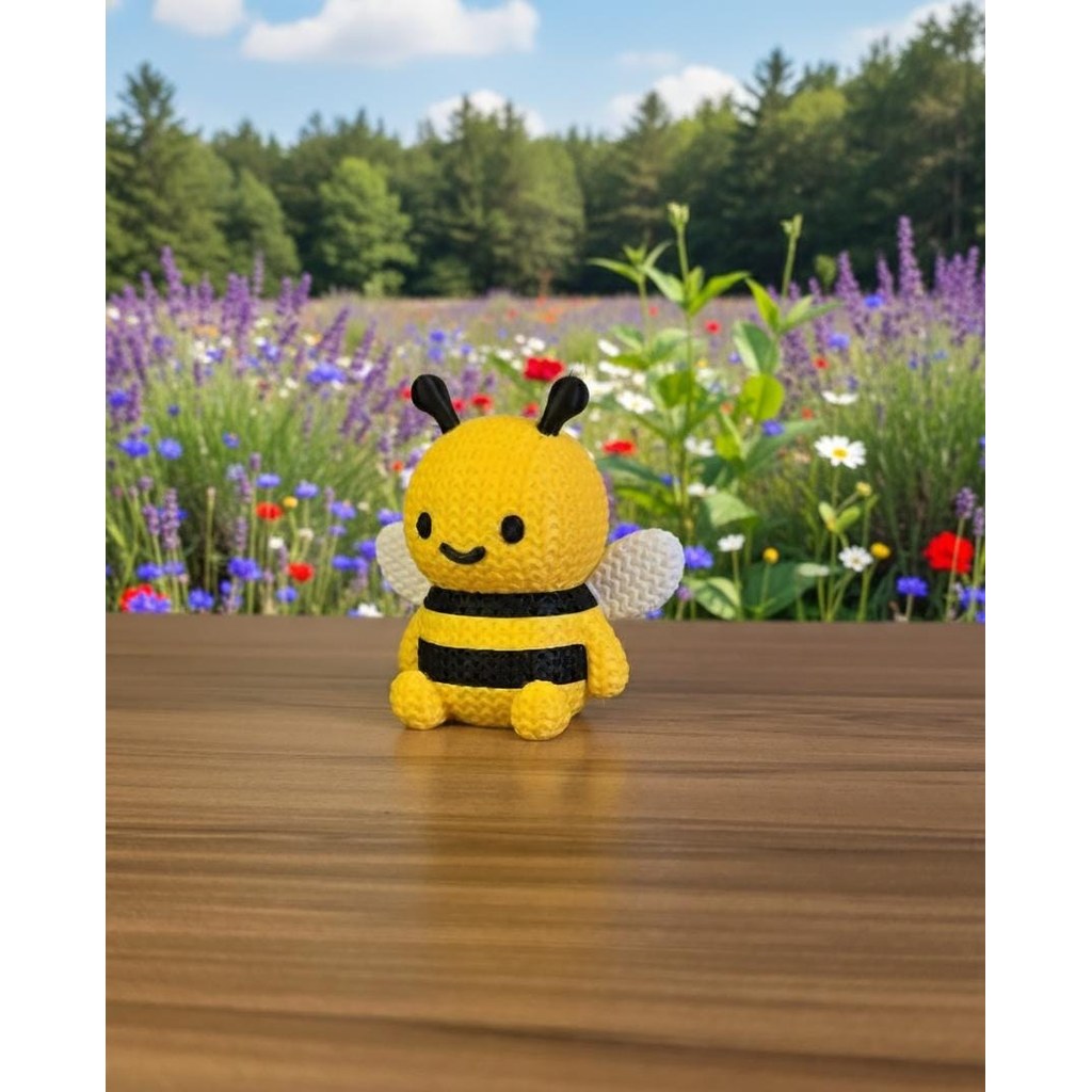 Abelhinha Decorativa 3D Fofa Miniatura Cute Presente Infantil Enfeite