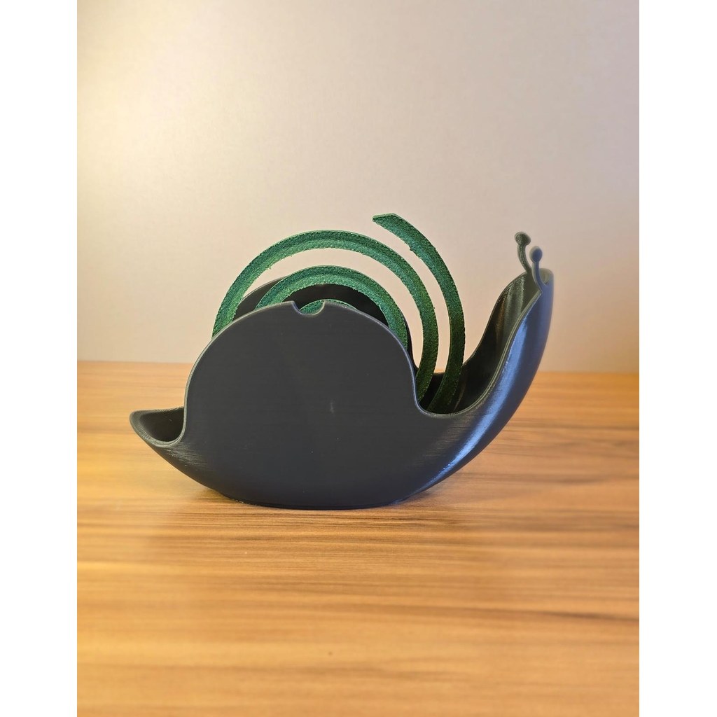 Porta Incenso/repelente Espiral Caracol Decorativo Design Moderno Suporte Queimador Repelente