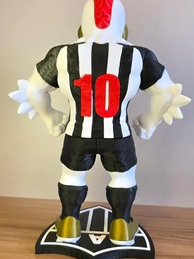 Estatueta Mascote Galo Atlético Mineiro - Galo Doido