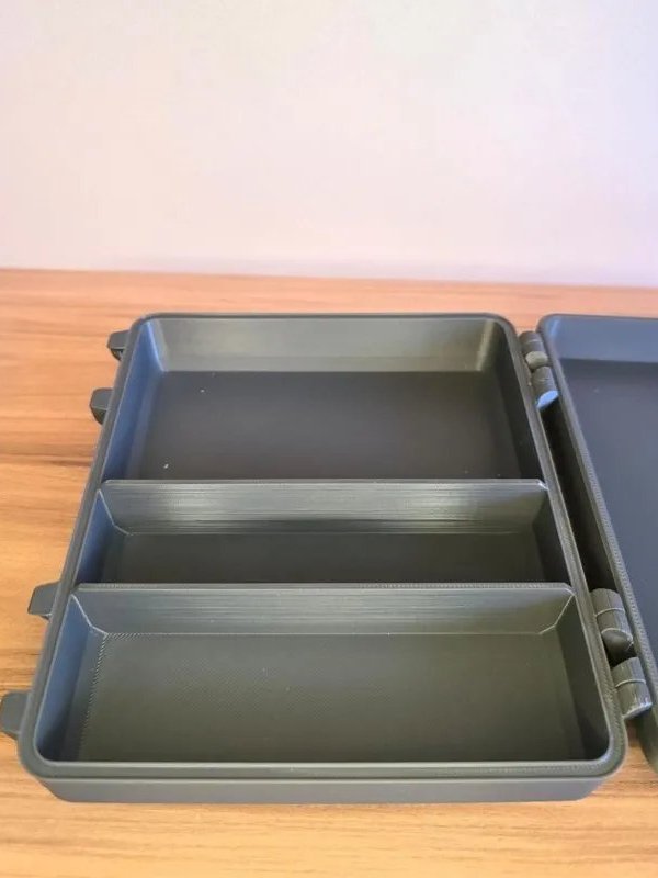 Caixa Organizadora 3D com Divisórias Estojo Porta Peças Multiuso Resistente Compacta