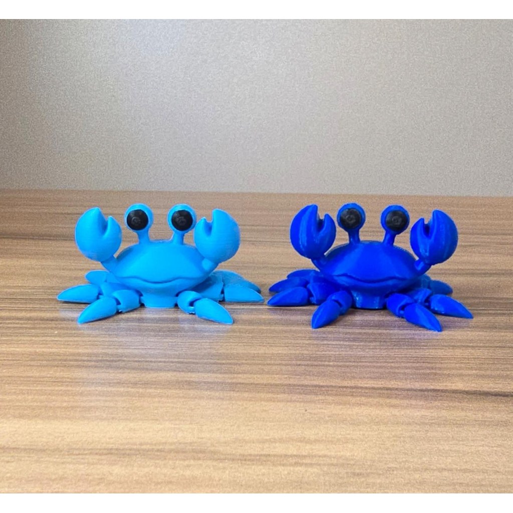 Escultura Decorativa Caranguejo Articulado – Impressão 3D