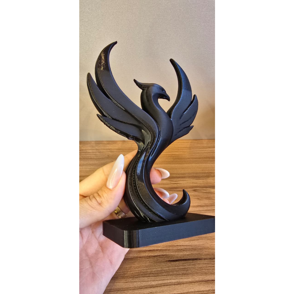 Escultura Fênix – Peça com Pequenos Detalhes de Impressão | Valor Promocional