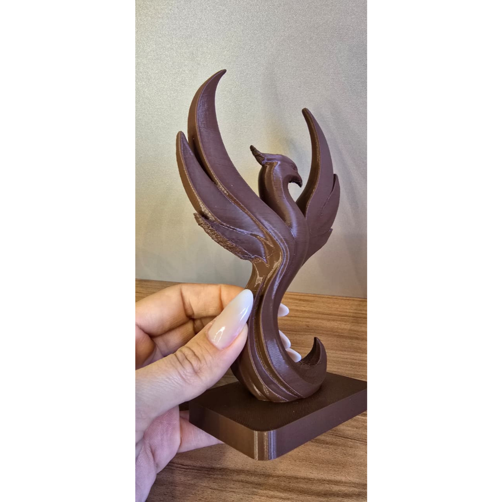 Escultura Fênix – Peça com Pequenos Detalhes de Impressão | Valor Promocional