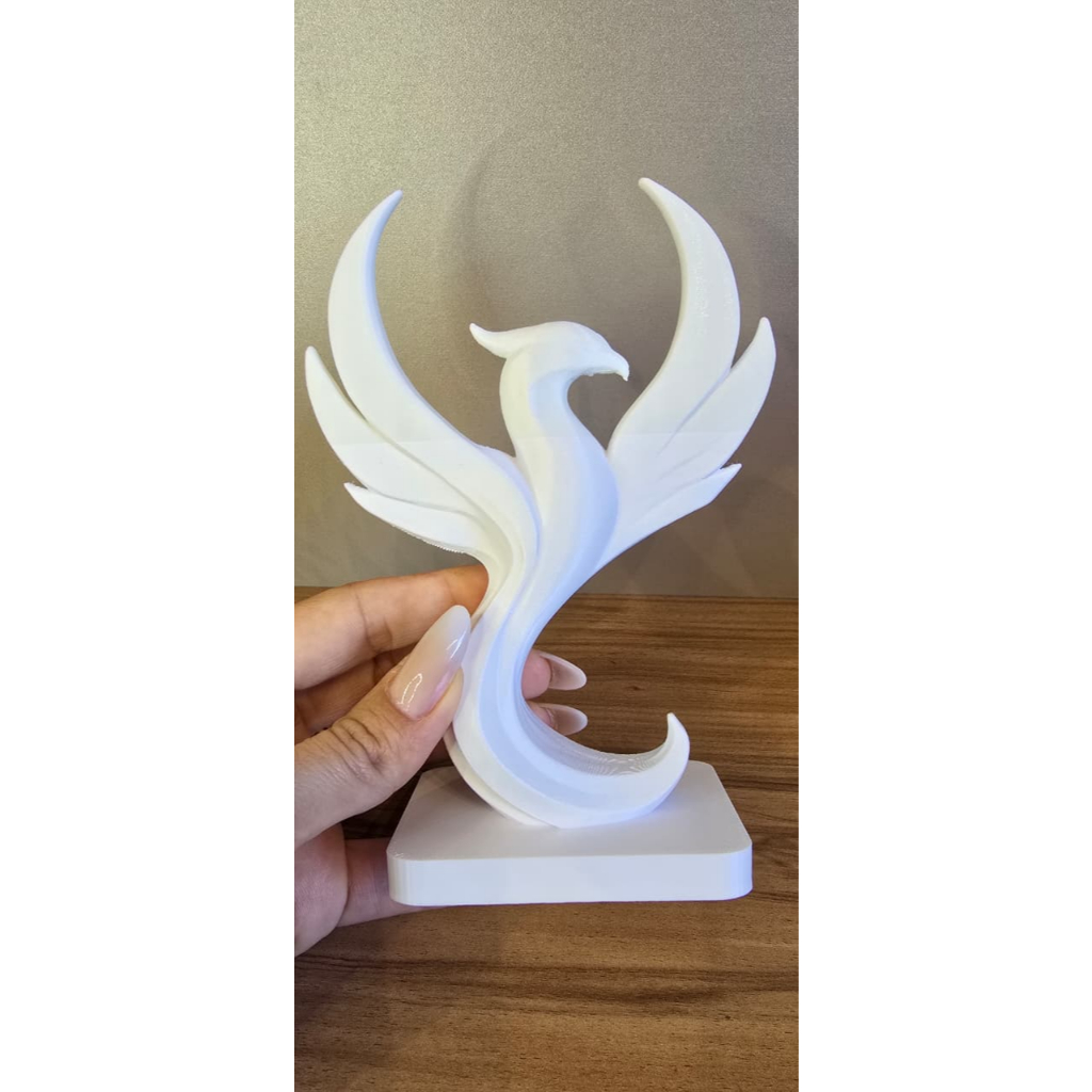Escultura Fênix – Peça com Pequenos Detalhes de Impressão | Valor Promocional