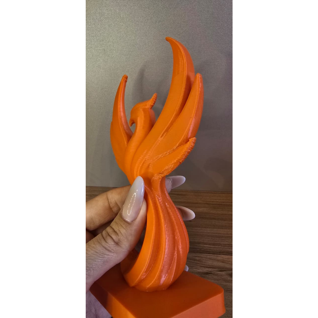 Escultura Fênix – Peça com Pequenos Detalhes de Impressão | Valor Promocional