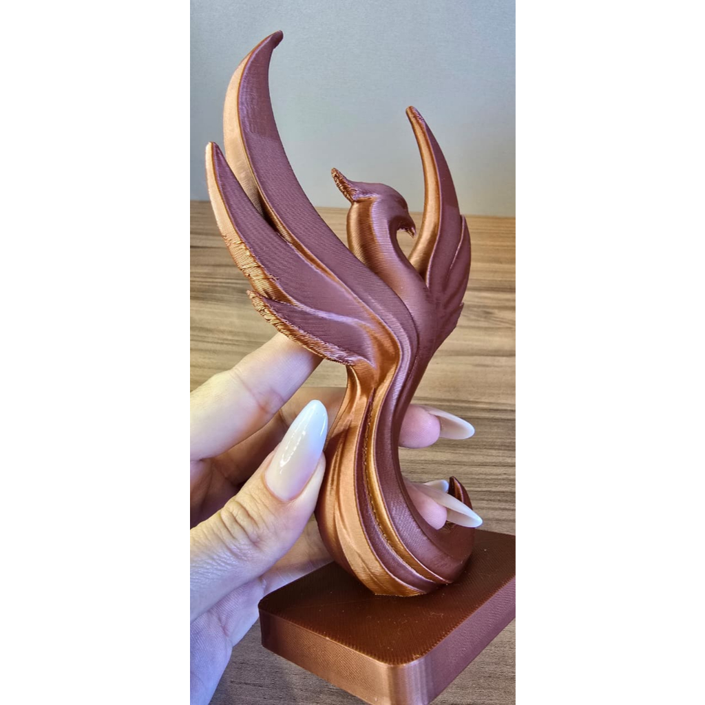 Escultura Fênix – Peça com Pequenos Detalhes de Impressão | Valor Promocional