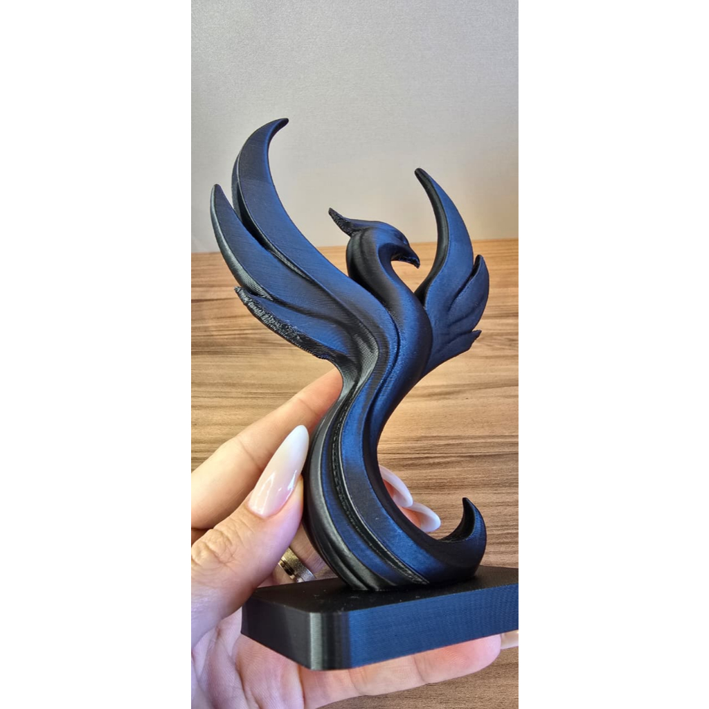 Escultura Fênix – Peça com Pequenos Detalhes de Impressão | Valor Promocional