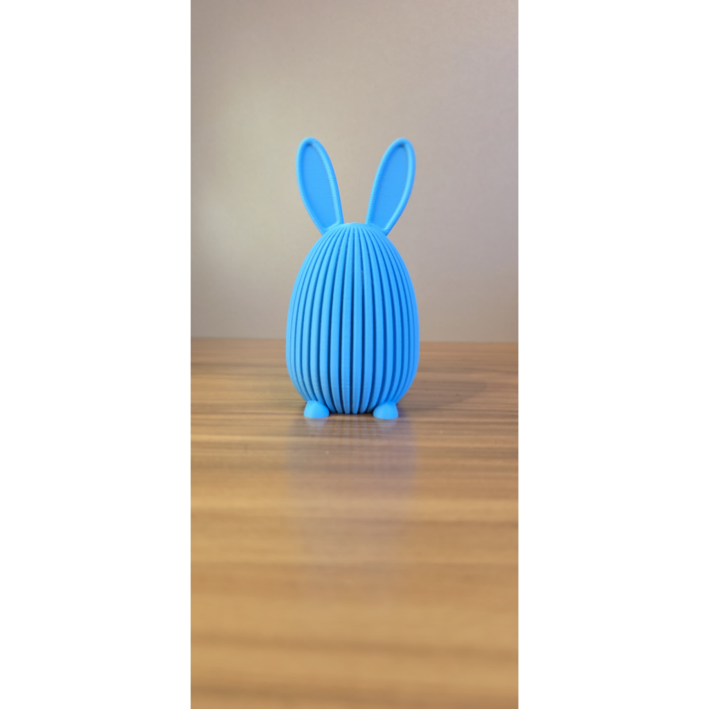 Porta Ovo de Páscoa Coelho com Tampa Decorativo em Impressão 3D Presente Criativo