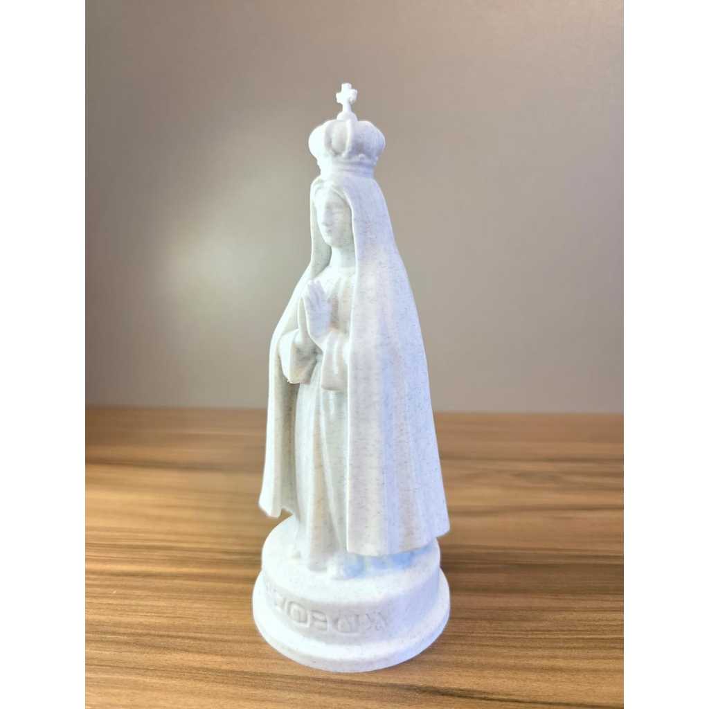 Imagem Nossa Senhora Decorativa 3D Religiosa Cristã para Mesa Presente