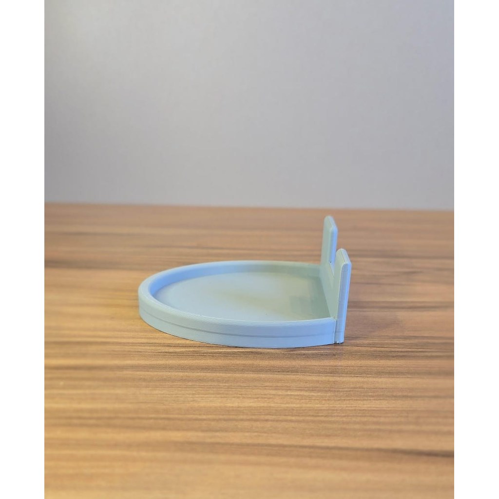 Kit Suporte Pia + Descanso Colher 3D Organizador Cozinha Escorredor Esponja Prático