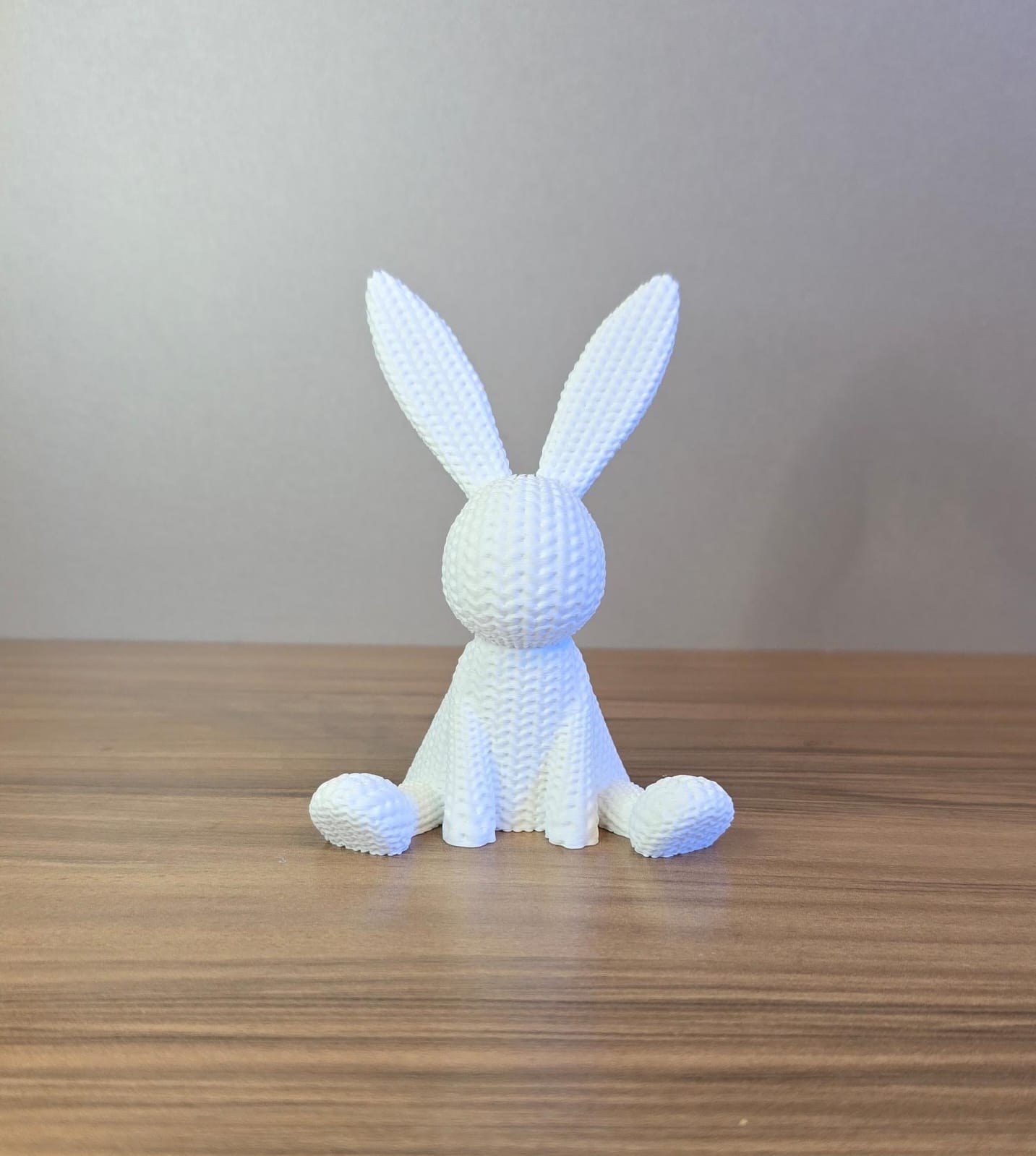 Coelho Decorativo 3D Fofo Miniatura Cute Enfeite Páscoa Presente