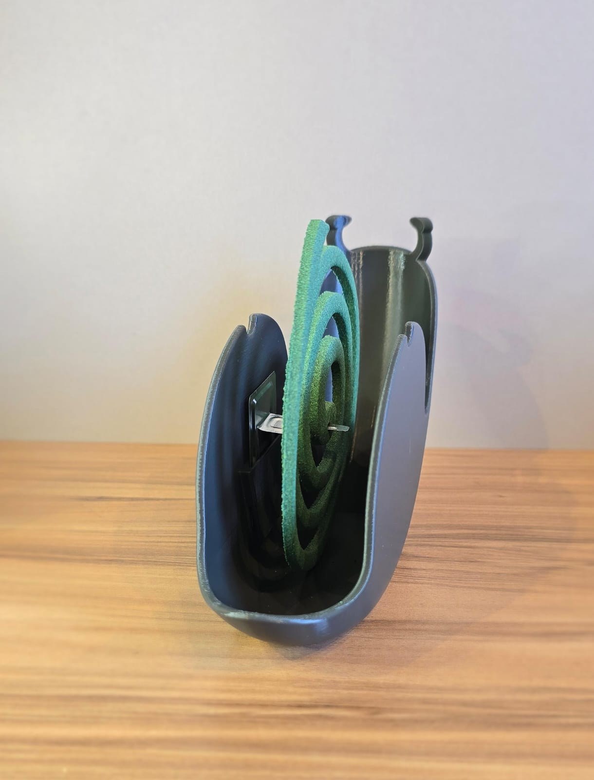 Porta Incenso/repelente Espiral Caracol Decorativo Design Moderno Suporte Queimador Repelente